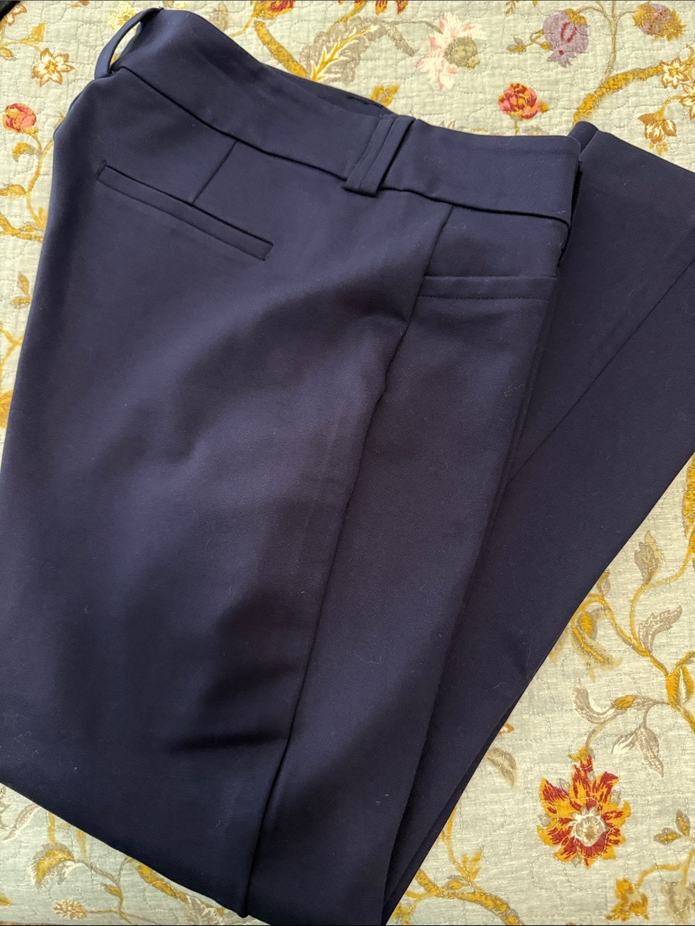 torrid Navy Straight Leg Dress Pants